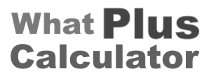 What plus Calculator