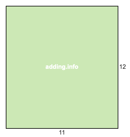 11 to 12 pie rectangle 11 to 12 pie rectangle