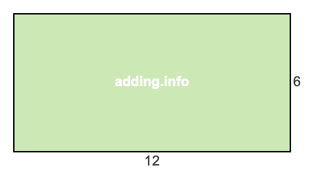 12 to 6 pie rectangle 12 to 6 pie rectangle