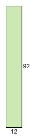 12 to 92 pie rectangle 12 to 92 pie rectangle