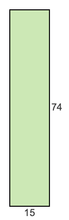 15 to 74 pie rectangle 15 to 74 pie rectangle
