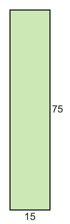 15 to 75 pie rectangle 15 to 75 pie rectangle