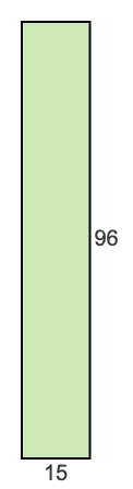 15 to 96 pie rectangle 15 to 96 pie rectangle