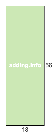 18 to 56 pie rectangle 18 to 56 pie rectangle