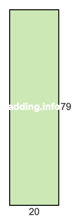 20 to 79 pie rectangle 20 to 79 pie rectangle