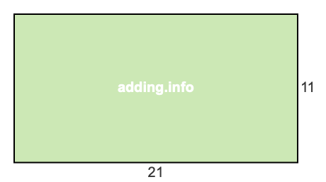21 to 11 pie rectangle 21 to 11 pie rectangle