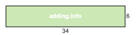 34 to 6 pie rectangle 34 to 6 pie rectangle