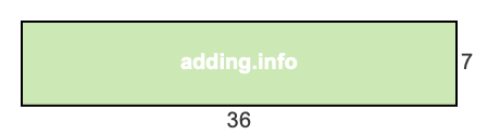 36 to 7 pie rectangle 36 to 7 pie rectangle