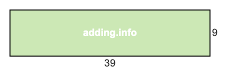 39 to 9 pie rectangle 39 to 9 pie rectangle