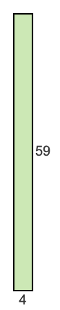 4 to 59 pie rectangle