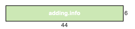 44 to 6 pie rectangle 44 to 6 pie rectangle