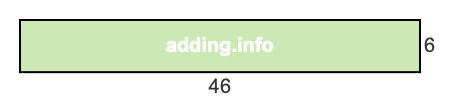 46 to 6 pie rectangle 46 to 6 pie rectangle