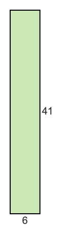 6 to 41 pie rectangle 6 to 41 pie rectangle