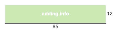 65 to 12 pie rectangle 65 to 12 pie rectangle