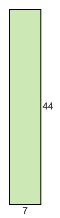 7 to 44 pie rectangle 7 to 44 pie rectangle