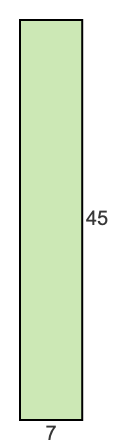 7 to 45 pie rectangle 7 to 45 pie rectangle