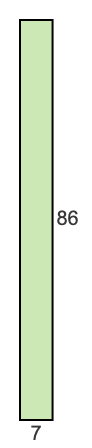 7 to 86 pie rectangle