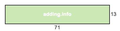 71 to 13 pie rectangle 71 to 13 pie rectangle