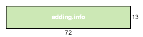 72 to 13 pie rectangle 72 to 13 pie rectangle