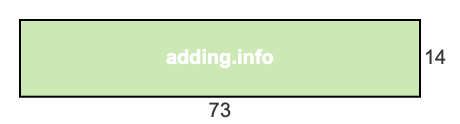73 to 14 pie rectangle 73 to 14 pie rectangle