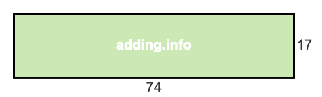 74 to 17 pie rectangle 74 to 17 pie rectangle