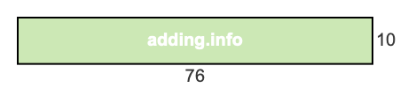 76 to 10 pie rectangle 76 to 10 pie rectangle