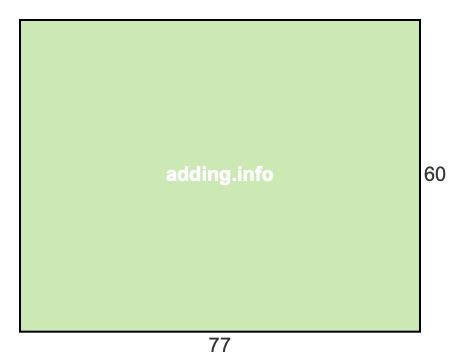 77 to 60 pie rectangle 77 to 60 pie rectangle