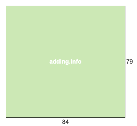 84 to 79 pie rectangle 84 to 79 pie rectangle