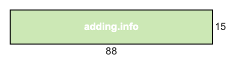 88 to 15 pie rectangle 88 to 15 pie rectangle