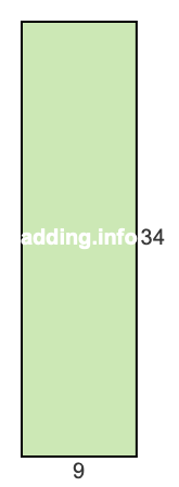 9 to 34 pie rectangle 9 to 34 pie rectangle