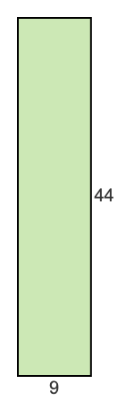 9 to 44 pie rectangle 9 to 44 pie rectangle