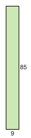9 to 85 pie rectangle 9 to 85 pie rectangle