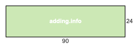 90 to 24 pie rectangle 90 to 24 pie rectangle