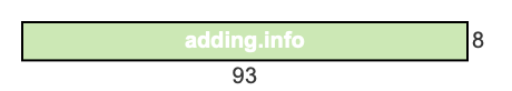 93 to 8 pie rectangle